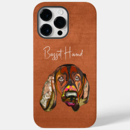 Basset Hound Ugly Face Case-Mate iPhone Fall 14 Pro Max Hülle