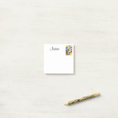 BASSET HOUND UNCLE SAM, DOG 3M Post-it® Notes Post-it Klebezettel (Auf Schreibtisch)