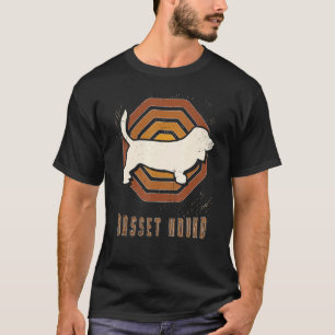 Basset Hound Vintag Retro Classic Hunde Liebe T-Shirt
