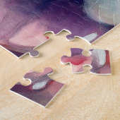 Basset hound watercolor portrait puzzle (Seite)