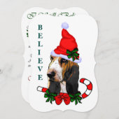 Basset Hound Weihnachten (Vorne/Hinten)