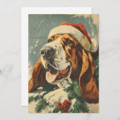 Basset Hound Weihnachten (Vorne/Hinten)