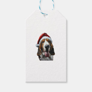 Basset Hound Weihnachten Geschenkanhänger