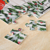 Basset Hound Weihnachten Puzzle (Seite)