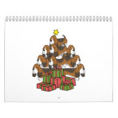 Basset Hound Weihnachtsbaum Kalender (Titelbild)