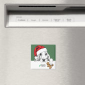 Basset Hound Weihnachtskeks Magnet (In Situ (Geschirrspüler))