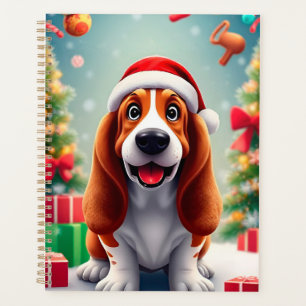 🎄 Basset Hound Weihnachtsplaner Hunde-Feiertagsge Planer