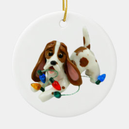 Basset Hound Weihnachtsschmuck