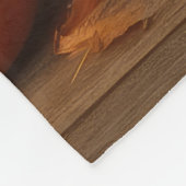 Basset Hound Welpe Herbst Delight Pumpen Fleecedecke (Ecke)