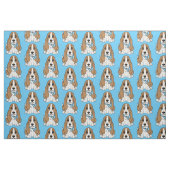 Basset Hound-Welpe Stoff (Fat Quarter (45,7 x 55,9 cm))
