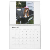 Basset Hound-Welpenkalender Kalender (Mär 2027)