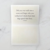 Basset Hounds - Frühling in der Luft Karte (Innenseite)