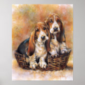 Basset Hounds Poster (Vorne)