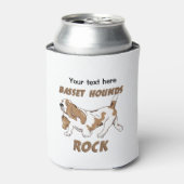 BassET HOUNDS ROCK ALL Dosenkühler (Kanne Vorderseite)