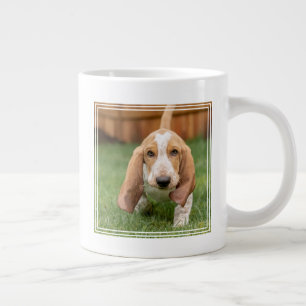 Basset Houng Welppy Walking Jumbo-Tasse