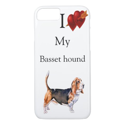 Basset-Hund Case-Mate iPhone Hülle (Rückseite)