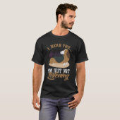 Basset-Hund - große Ohren, aber nicht hören T-Shirt (Vorne ganz)