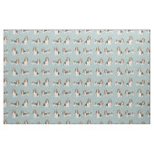 Basset Hund hellblau Stoff (Fat Quarter (45,7 x 55,9 cm))