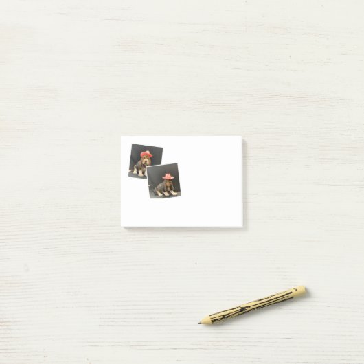 Basset-Hund-Post-Notizen Post-it Klebezettel (Auf Schreibtisch)
