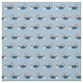 Basset-Hunde in den Schuppen Stoff (Muster)