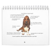Basset-Hundekalender Kalender (Titelbild)