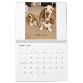 Basset-Hundekalender Kalender (Mär 2027)
