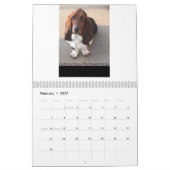 Basset-Hundekalender Kalender (Feb 2027)