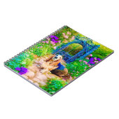 Basset in einem geheimen Garten Notizblock (Linke Seite)