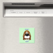 Basset-Mama Magnet (In Situ (Geschirrspüler))
