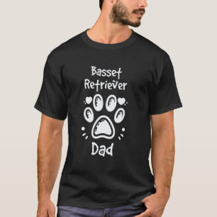 Basset Retriever Vater Basset Hound Golden Retriev T-Shirt