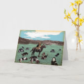 Basset Round-up ~ Beecher Karte (Gelbe Blume)