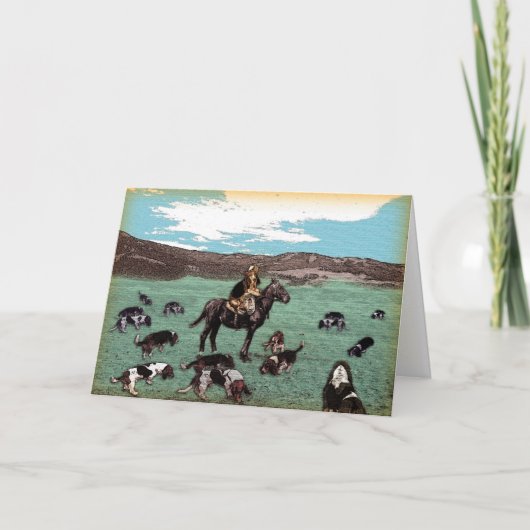Basset Round-up ~ Beecher Karte (Vorderseite)