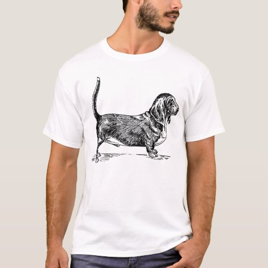 Basset T-Shirt (Vorderseite)