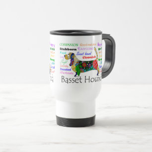 Basset Travel Mug Reisebecher