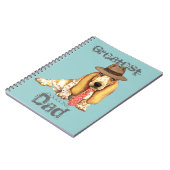 Basset-Vater Notizblock (Linke Seite)