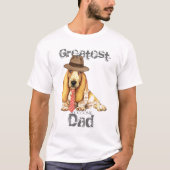 Basset-Vater T-Shirt (Vorderseite)