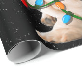 Basset-Weihnachten lustige Basset-Hund-Liebe Geschenkpapier (Rolleneckpunkt)