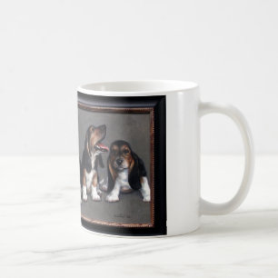 Basset-Welpen Kaffeetasse