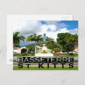 Basseterre Postkarte (Vorne/Hinten)