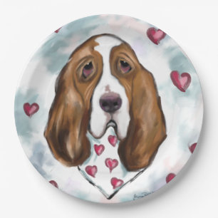 BASSETHOUND PAPPTELLER