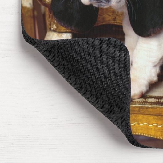 BassetMausunterlage Mousepad (Ecke)