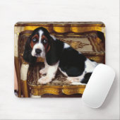BassetMausunterlage Mousepad (Mit Mouse)