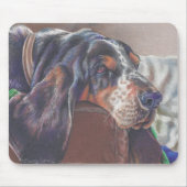 BassetMausunterlage Mousepad (Vorne)