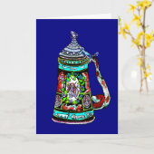 BassetStein - Grüße-Karte Karte (Gelbe Blume)