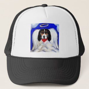Bassett Hound Angel Truckerkappe