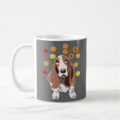 Bassett Hound Kaffeetasse (Links)