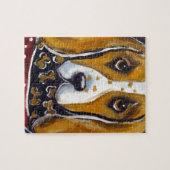 BASSETT HOUND KOCH PUZZLE (Horizontal)