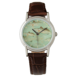 Bassfisch   armbanduhr