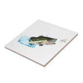 Bassfisch nach Dragonfly Fliese (Seite)