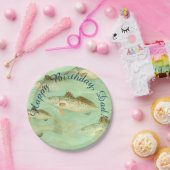 Bassfisch  pappteller (Party)